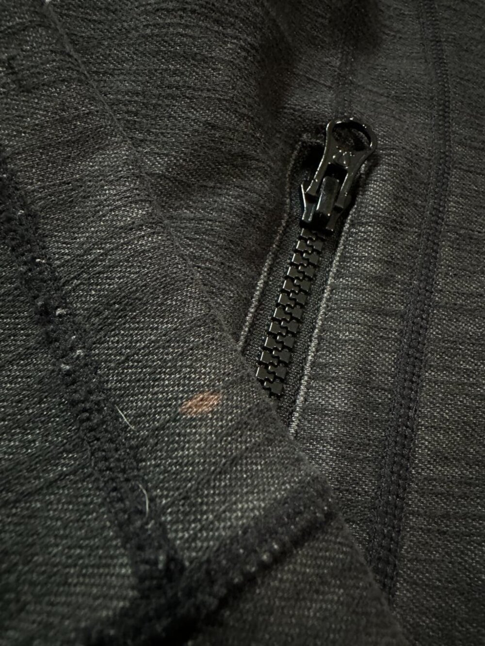 Lululemon Define Jacket Womens 8 Heathered Black Full Zip - Picture 2 of 5